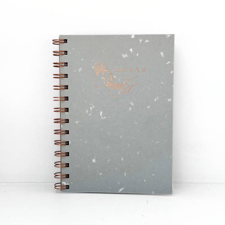 Paper Baristas - Wholesale Notebook - Journal Notebook Notepad | Grey Recycled Handmade Paper4