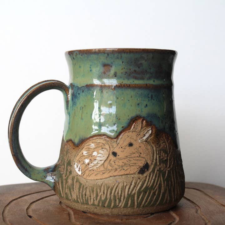 Deer Mug for wholesale by The Midnight Mustard Seed