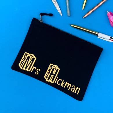 Teacher Gift - Personalised Pencil Case, Bag, Pouch for wholesale by MagicKind