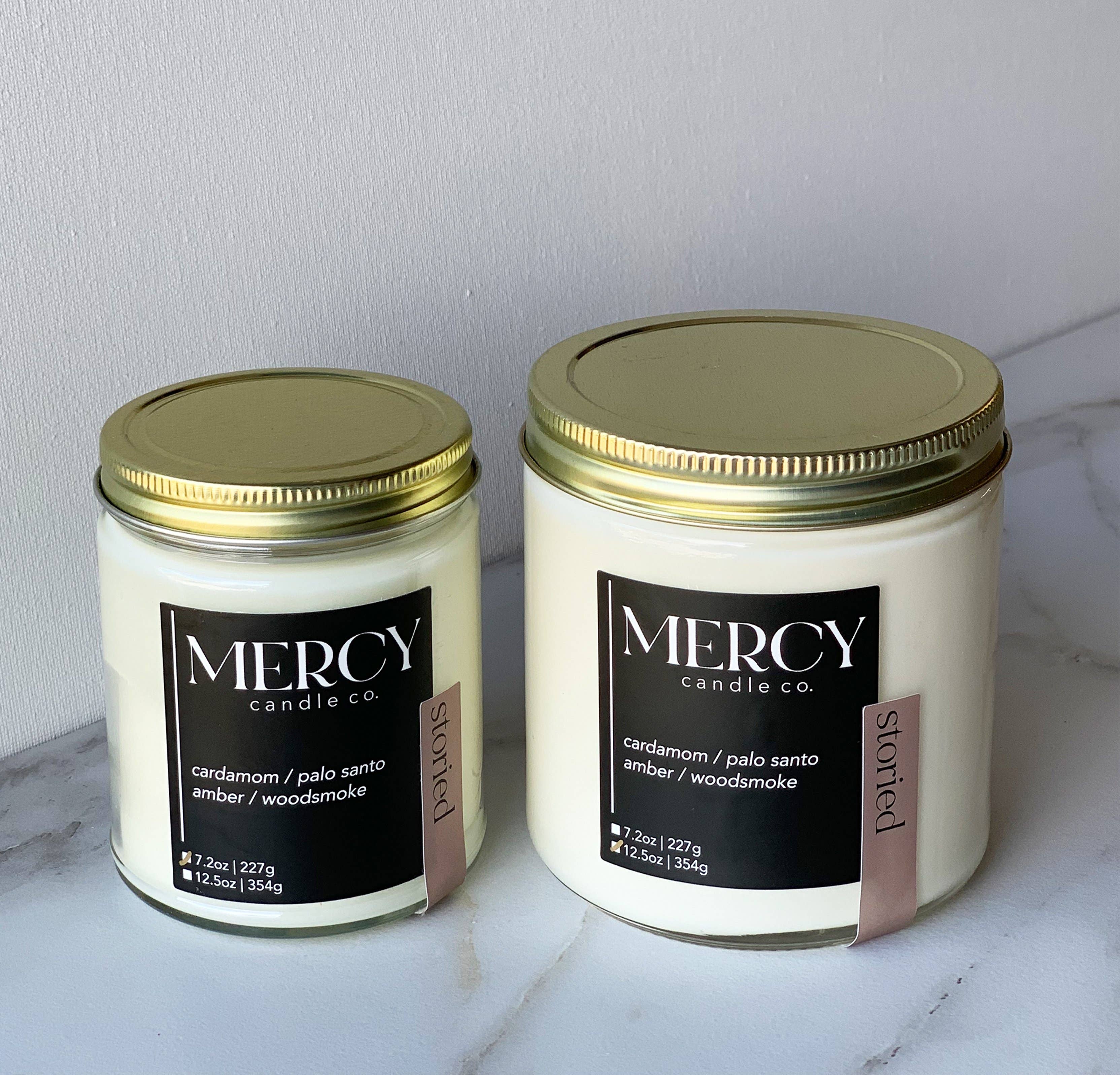 Mercy Candle Co. - Wholesale Jar/Filled Candle - Storied Signature Candle1