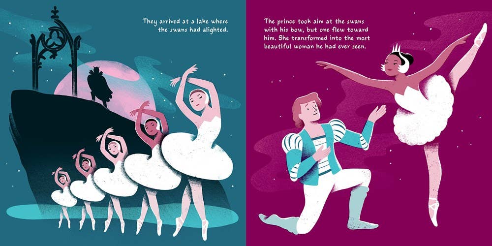 Gibbs Smith - Vente Baby & Toddler Book (0-2) - Le Lac des cygnes : mon premier livre de ballet3