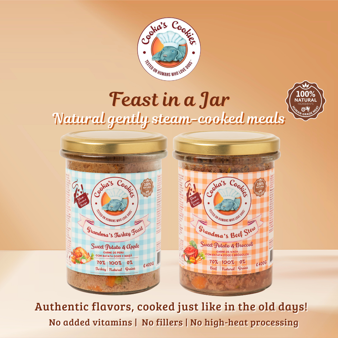 Belpharmed bv: Cooka's Cookies & Sensidog - Vendita all'ingrosso Cibo - Cani - Stufato di Manzo della Nonna - Pasto Completo per Cani2