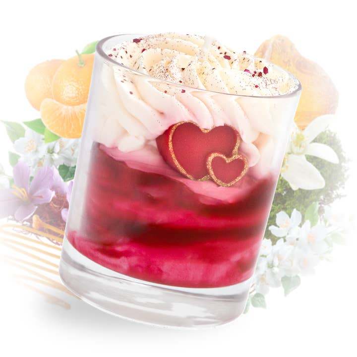 Valentine's Day Candle for wholesale by Les Fées Mères