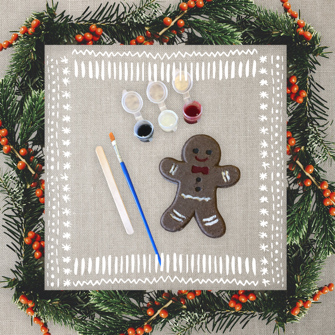 Olive Drab Farm - Venta al por mayor Kit de manualidades - Gingerbread DIY pinta tu propio - Bomba de baño de leche de cabra artesanal4