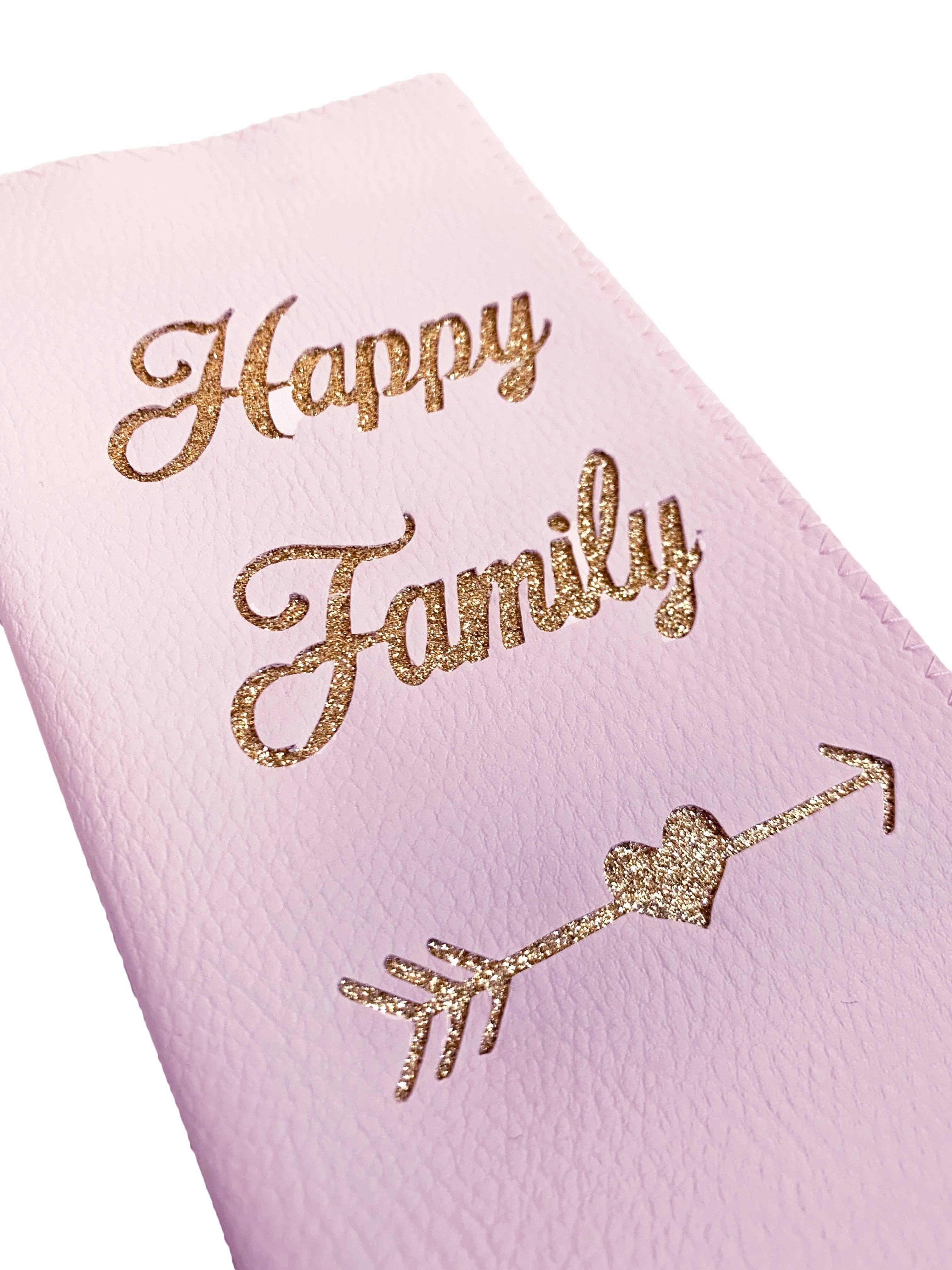 Crapaud Chou - Wholesale Book Cover - Happy Family Handmade Family Booklet Cover11
