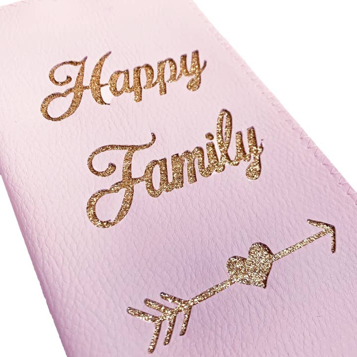 Crapaud Chou - Wholesale Book Cover - Happy Family Handmade Family Booklet Cover11
