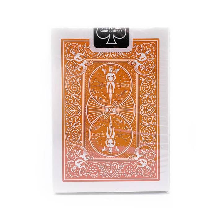 Cardshouse – wholesale Playing cards – Bicycle Rider Back Playing Cards (Orange)3