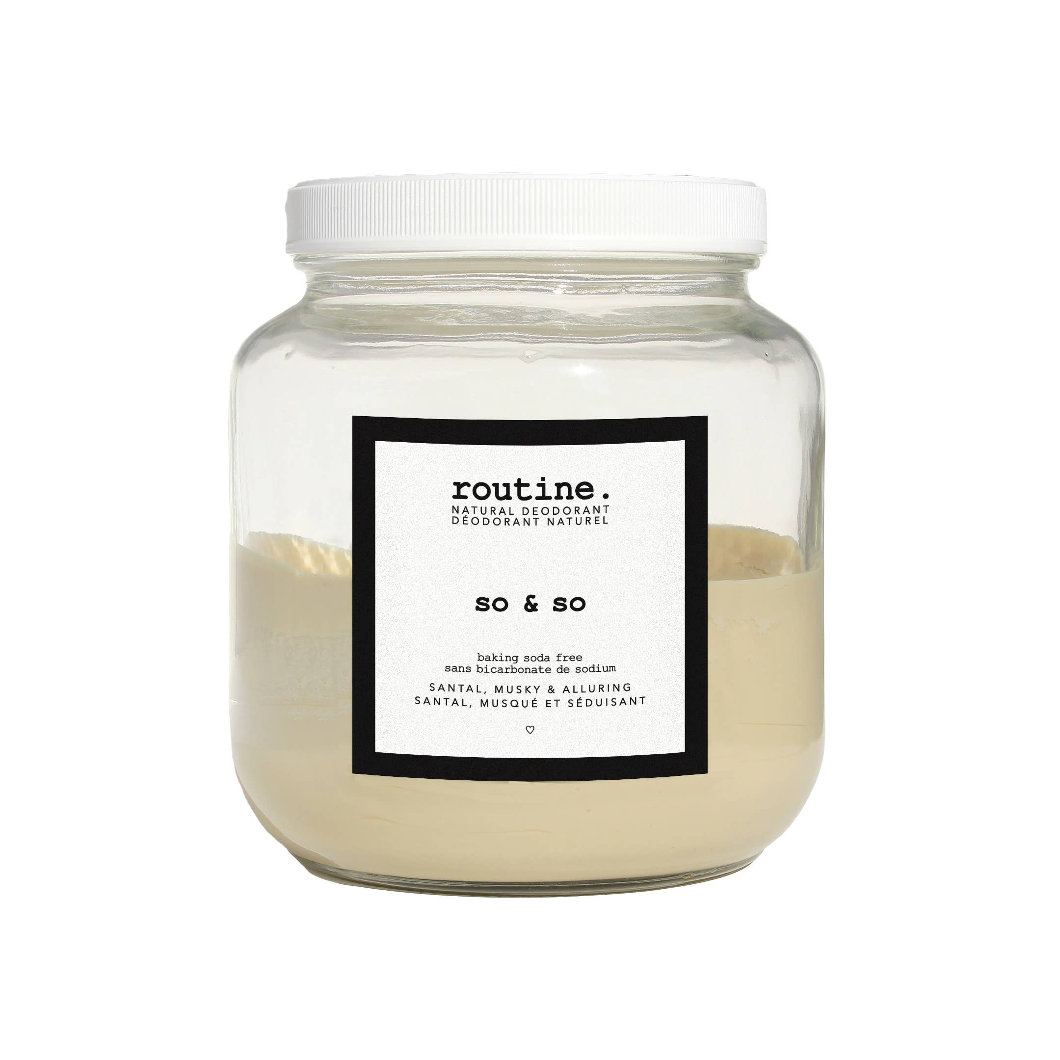 Routine - Wholesale Deodorant - Unisex - Deodorant (cream formula) - for refill/zero waste stores9