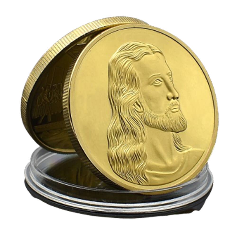 Blinkee.com, LLC - Wholesale Keepsake Coin/Token - Jesus The Last Supper Commemorative Coin Gold0