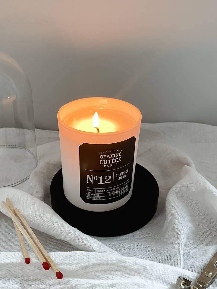 Scented Candle Nº12 Tuberose Jasmine for wholesale by Officine Lutèce