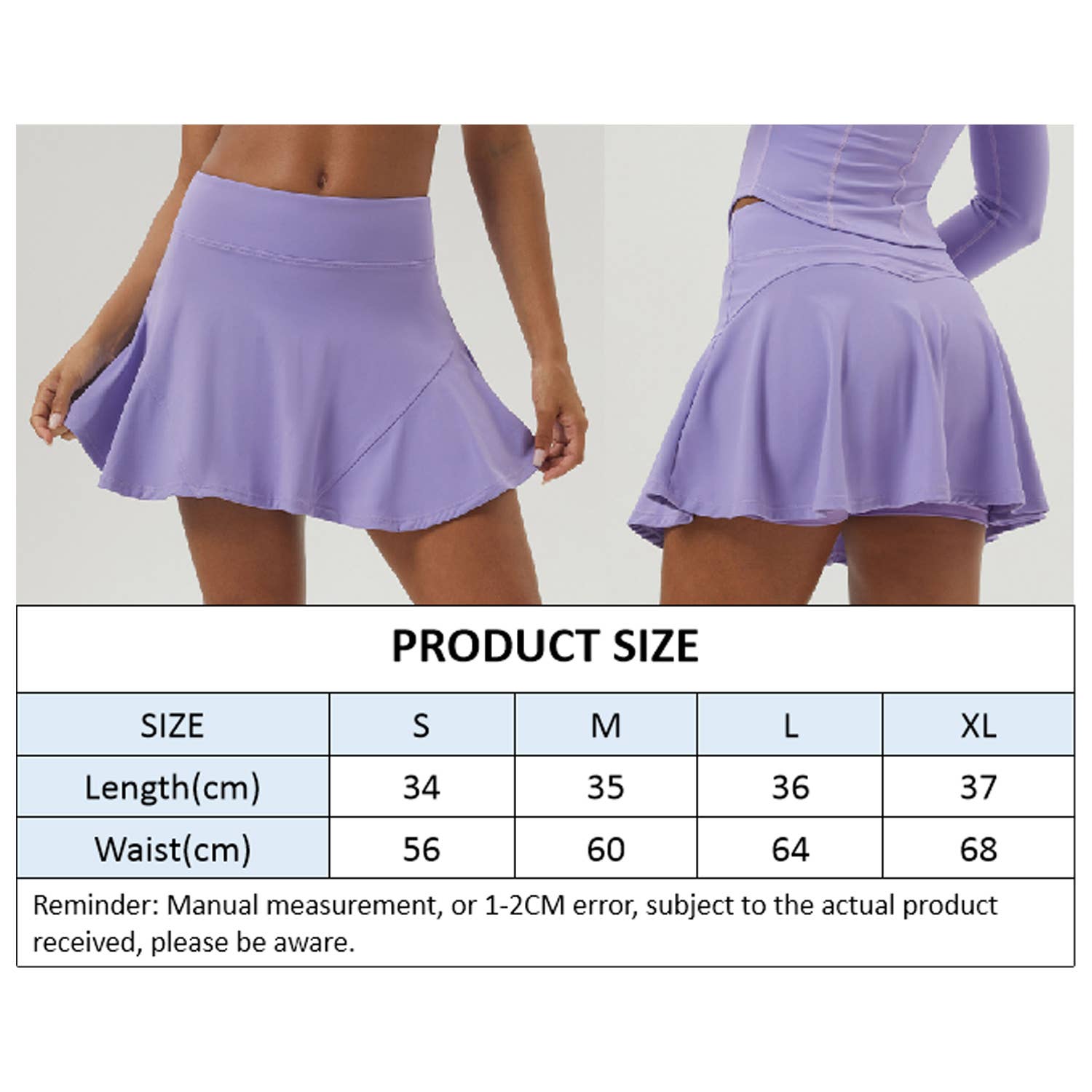 Sodalemon - Wholesale Athletic Skirt - Women's - Fitness Culottes Outdoor With Pocket Sport Tennis Skirt12