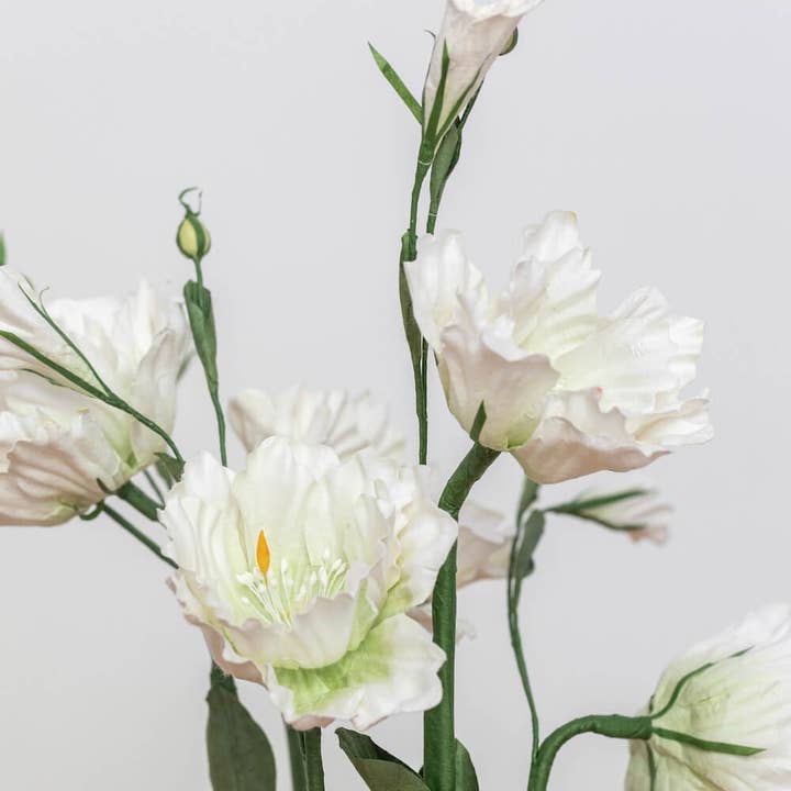 Flowrette - Wholesale Artificial flowers - Lisianthus on white paper1