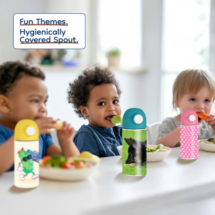 3dRose - Wholesale Water Bottle - 3dRose, German Shepherd Puppy, Kids Water Bottle4