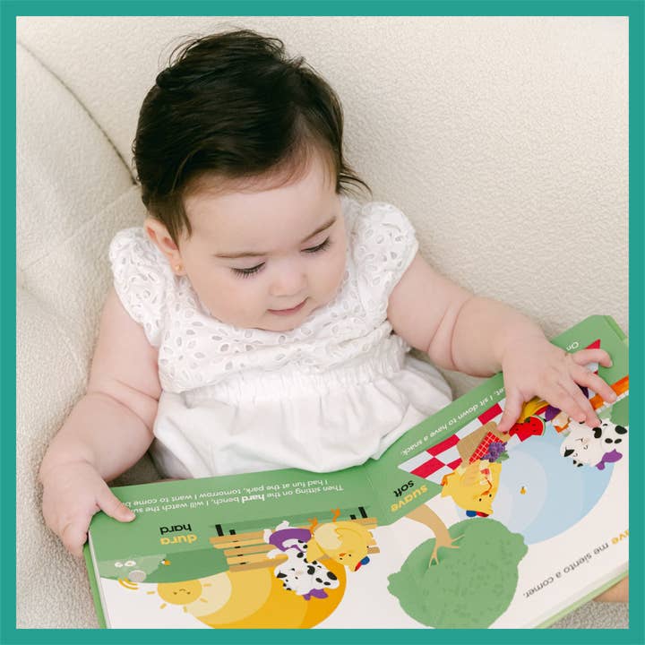 Binibi - Wholesale Book - Kids - Bilingual Music Book About Opposites: Opuestos en el parque