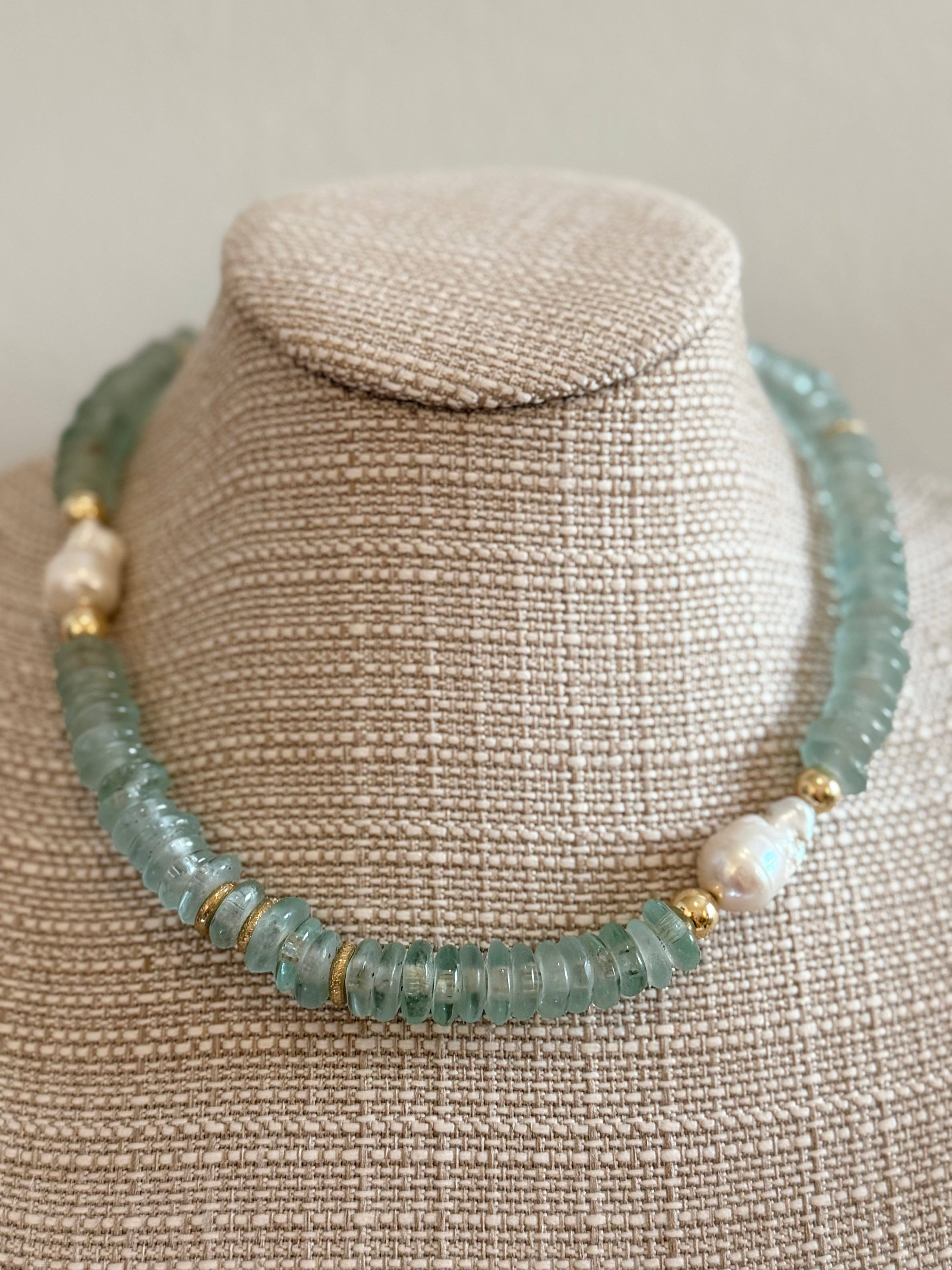 Southern Marc Designs - Wholesale Beaded/Pearl Necklace - Florina Necklace