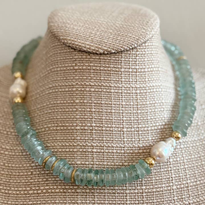 Southern Marc Designs - Wholesale Beaded/Pearl Necklace - Florina Necklace0