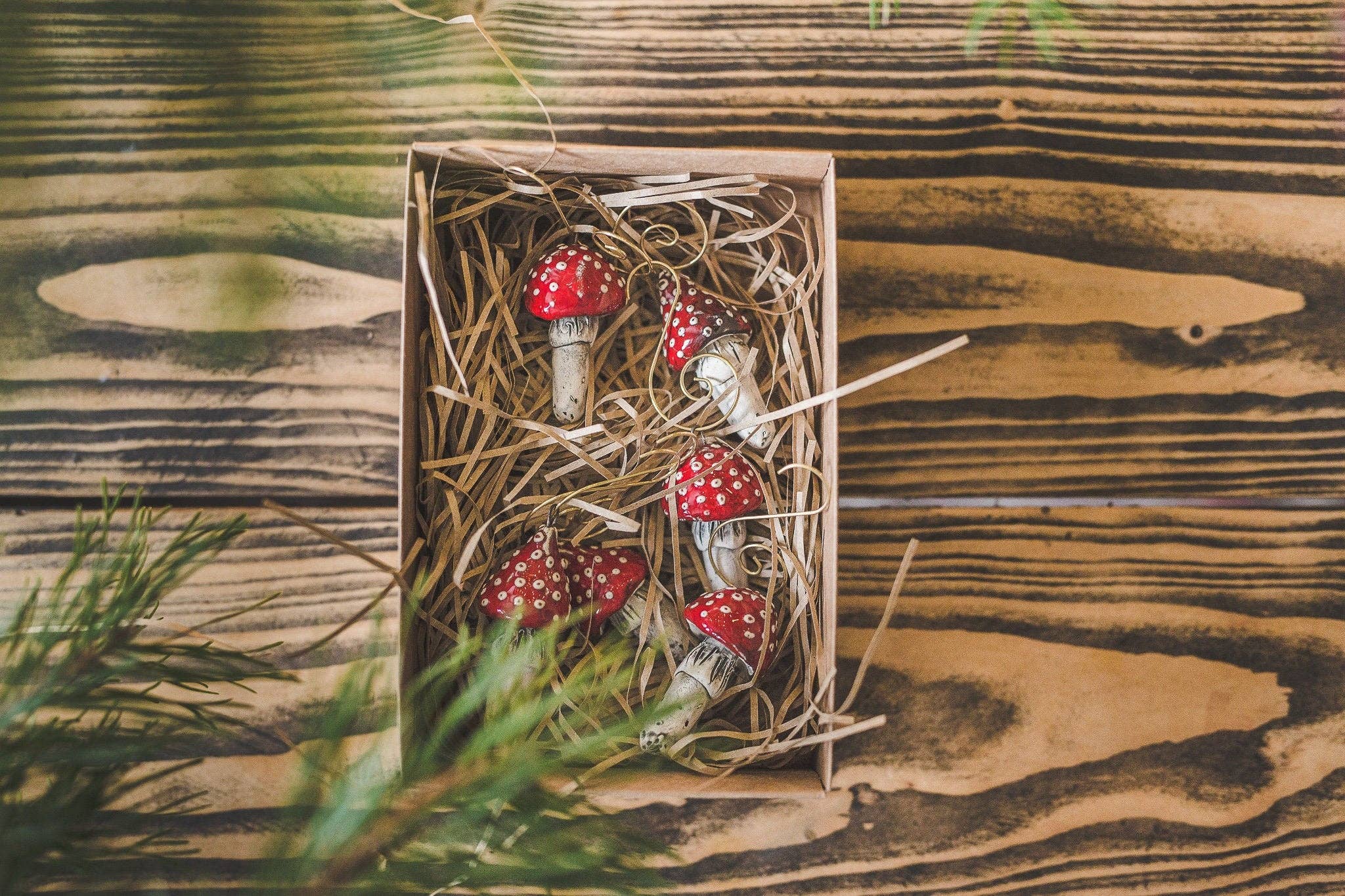 Danutė Murauskienė – wholesale Prydnadsset – Röda flugsvampsprydnader4