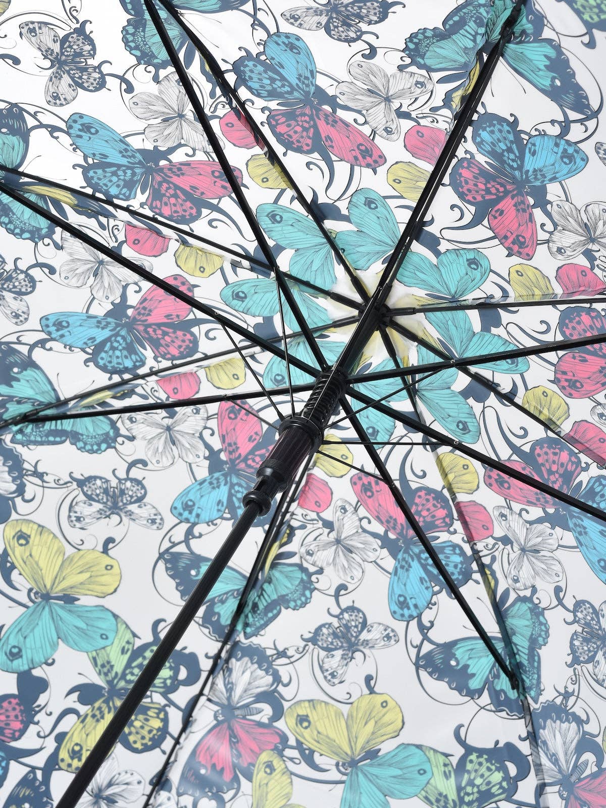 Funkyrel® Atzbranding Limited - Wholesale Umbrella - Women's - Rano - Clear Butterfly Umbrella9