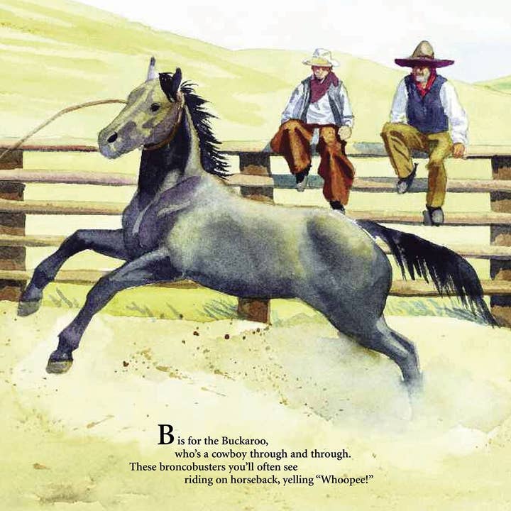 Sleeping Bear Press - Wholesale Book - Kids - B is for Buckaroo: A Cowboy Alphabet Paperback1