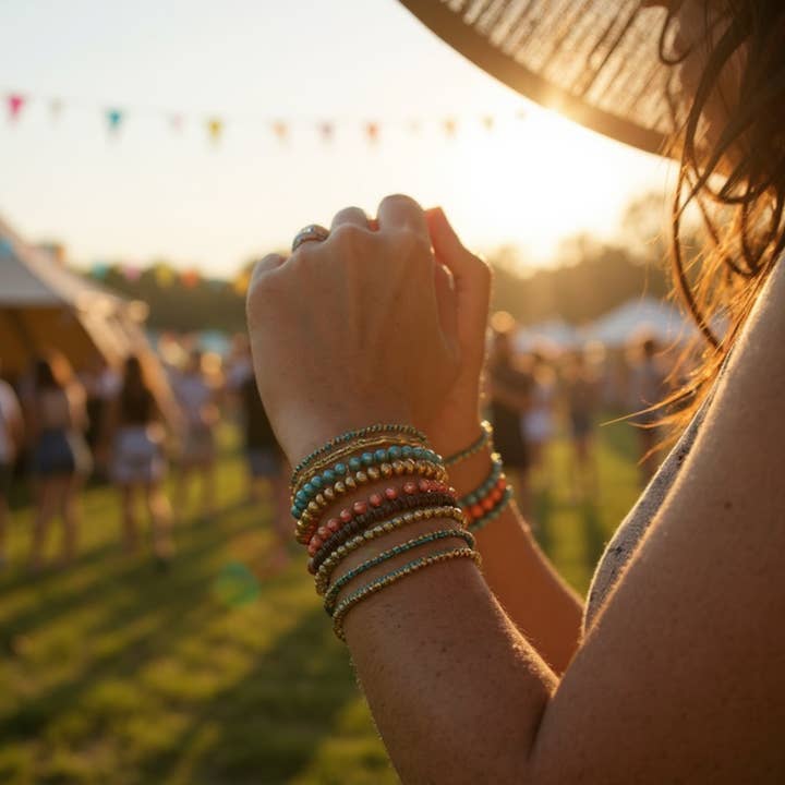 Zoe Artcrafts Corp. - Wholesale Hair Tie - Kids - Watana Tie Traditional Bracelet Woman Accessories8