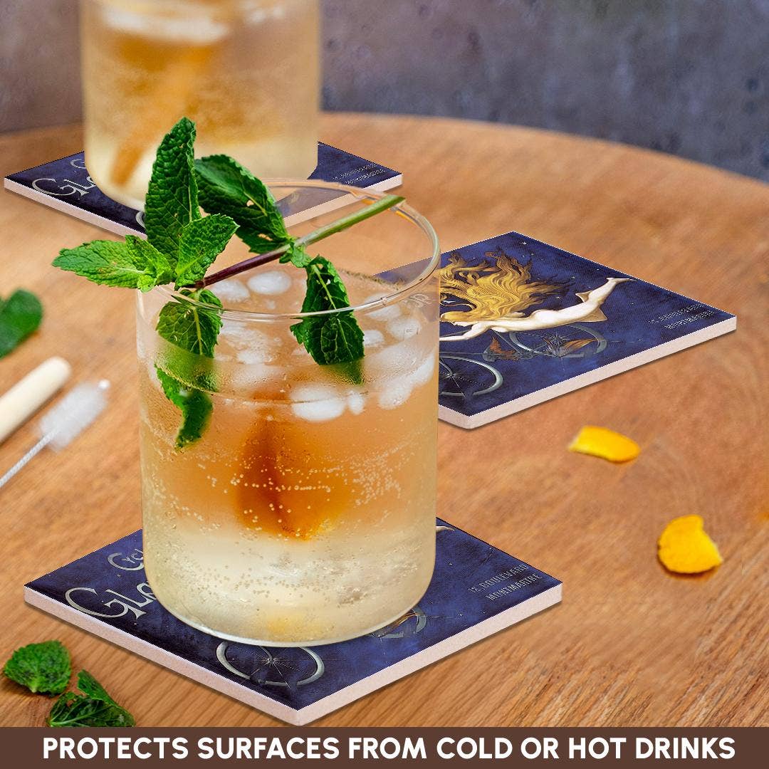 3dRose - Wholesale Coasters - 3dRose, Vintage Cycles Gladiator French Bicycle Advertising Poster, Coaster2