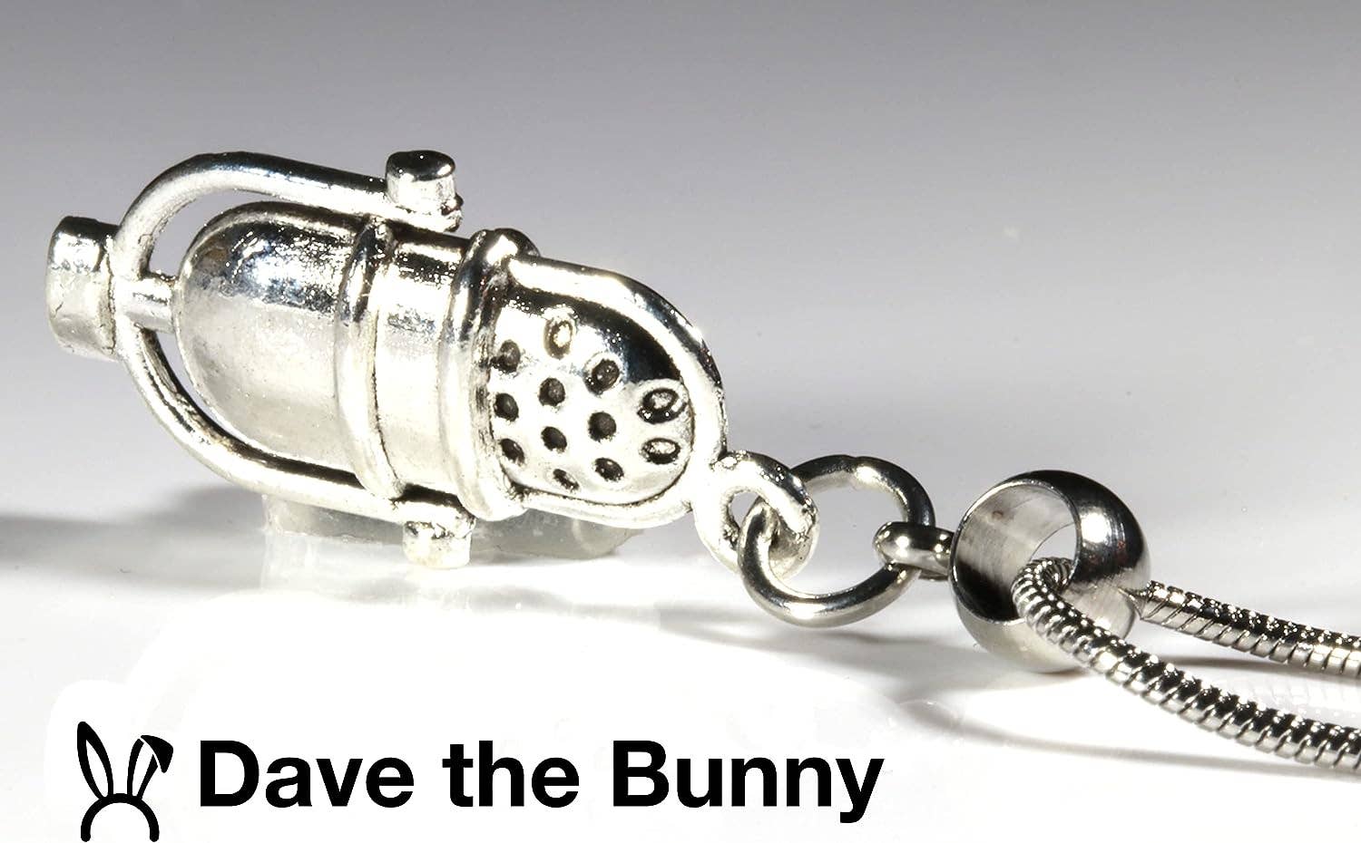 Dave The Bunny - Wholesale Individuele bedel/hanger - Cadeaus voor zangers - Encanto Microphone Jewelry Music Charm N6