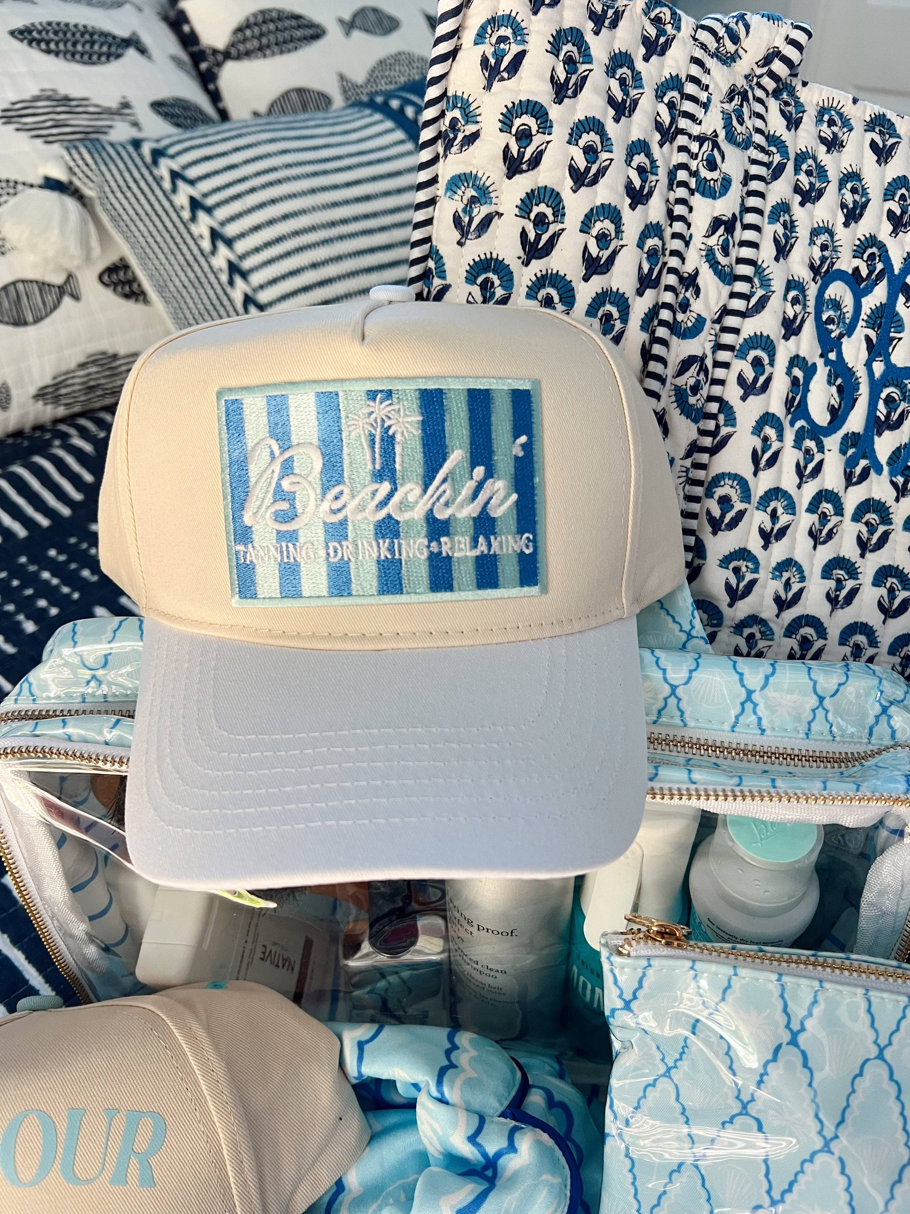 KENZKUSTOMZ - Vente Casquette de camionneur – femme - Beachin' - Casquette de camionneur vintage14