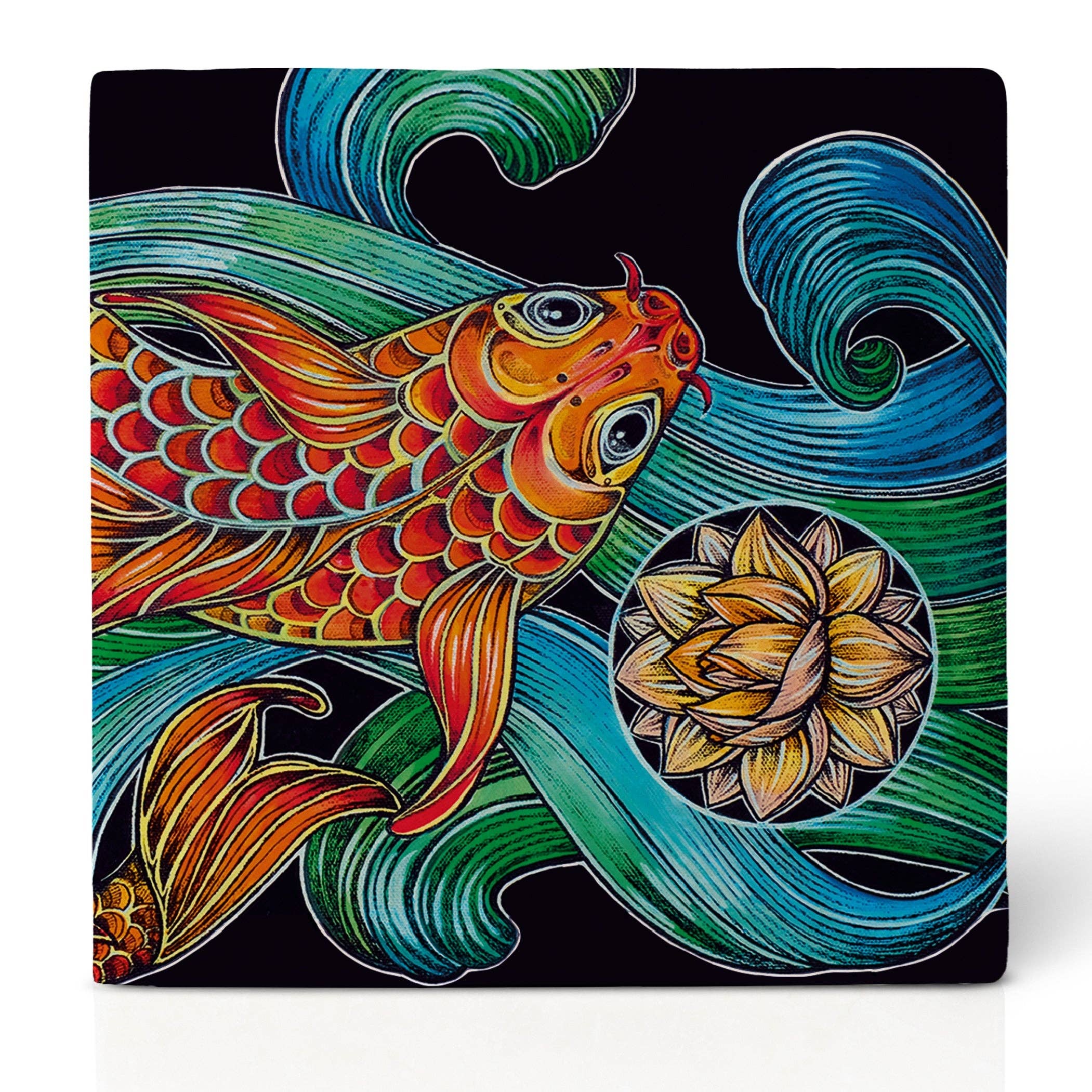 LIGARTI – Engroshandel Bordskånere – Fliseunderlag – Lotuskarper 20