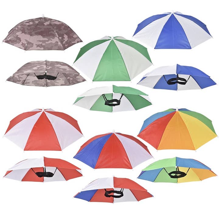 Umbrella Hat Assortment 20" - LLB Toys for wholesale by La Luna Bella - Toys