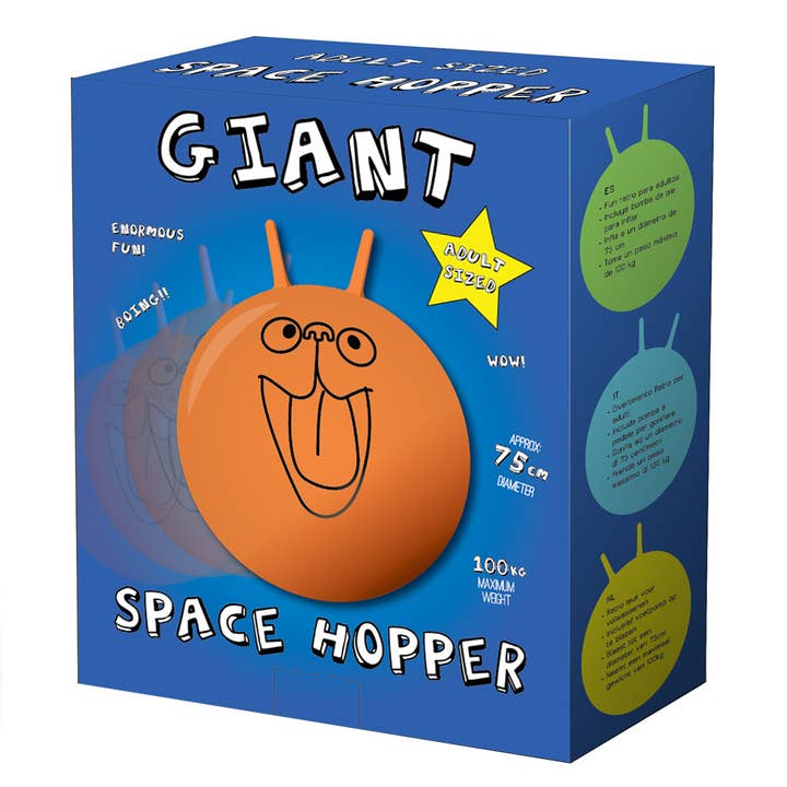 Original Products US/CAN - Vente Jouet gonflable – enfant et bébé - Space Hopper rétro géant pour adultes