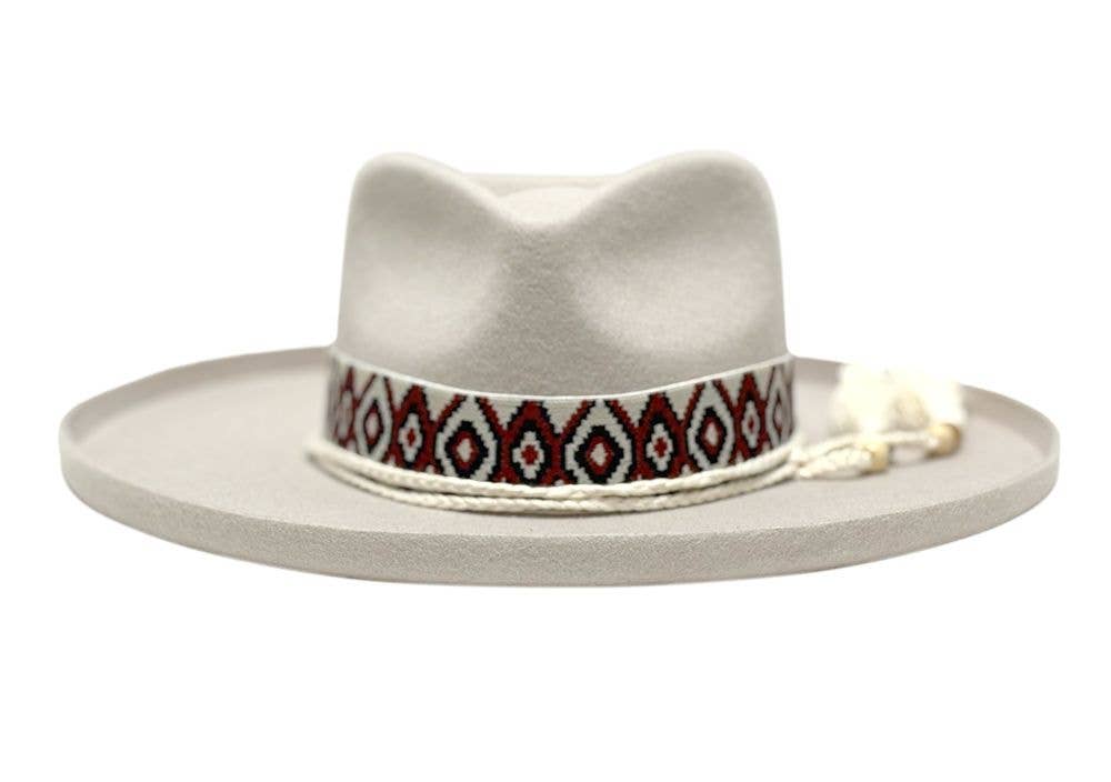 Epoch hats – Engroshandel Bucket hat - Dame – Australsk uldfilt hat med opkrøllet skygge2