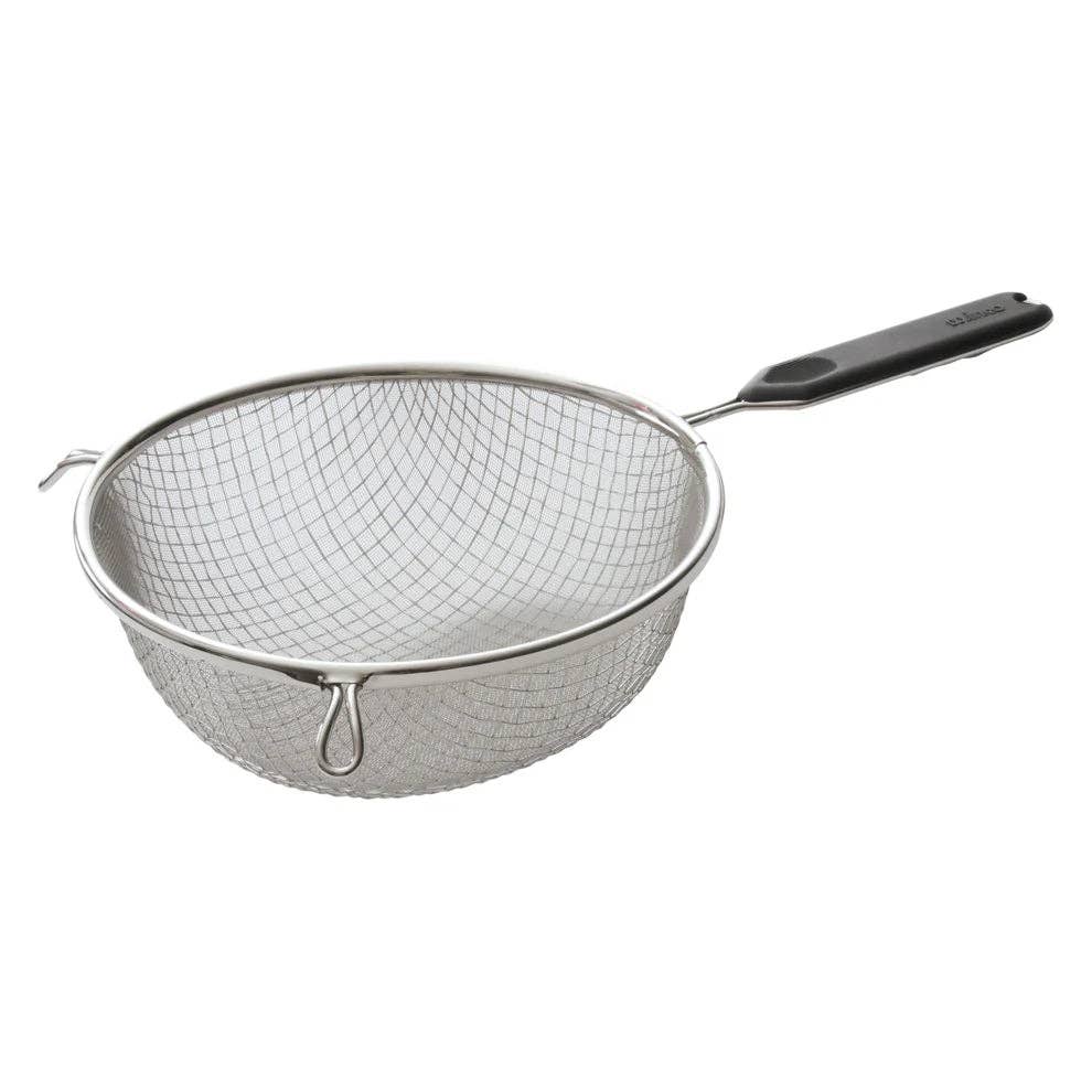EcoQuality - Wholesale Sifter - MSTP-10DF to MSTP-8DF, SS Mesh Strainer, Fine, Plastic Handle3