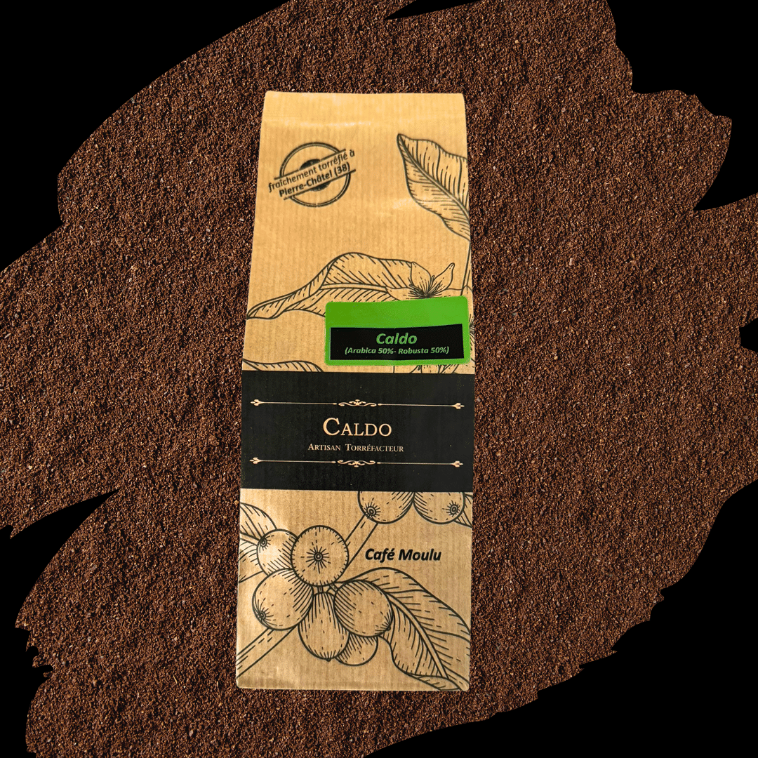 Caldo Torrefaction - Wholesale Ground Coffee - Caldo house blend (50/50) 250g Ground1