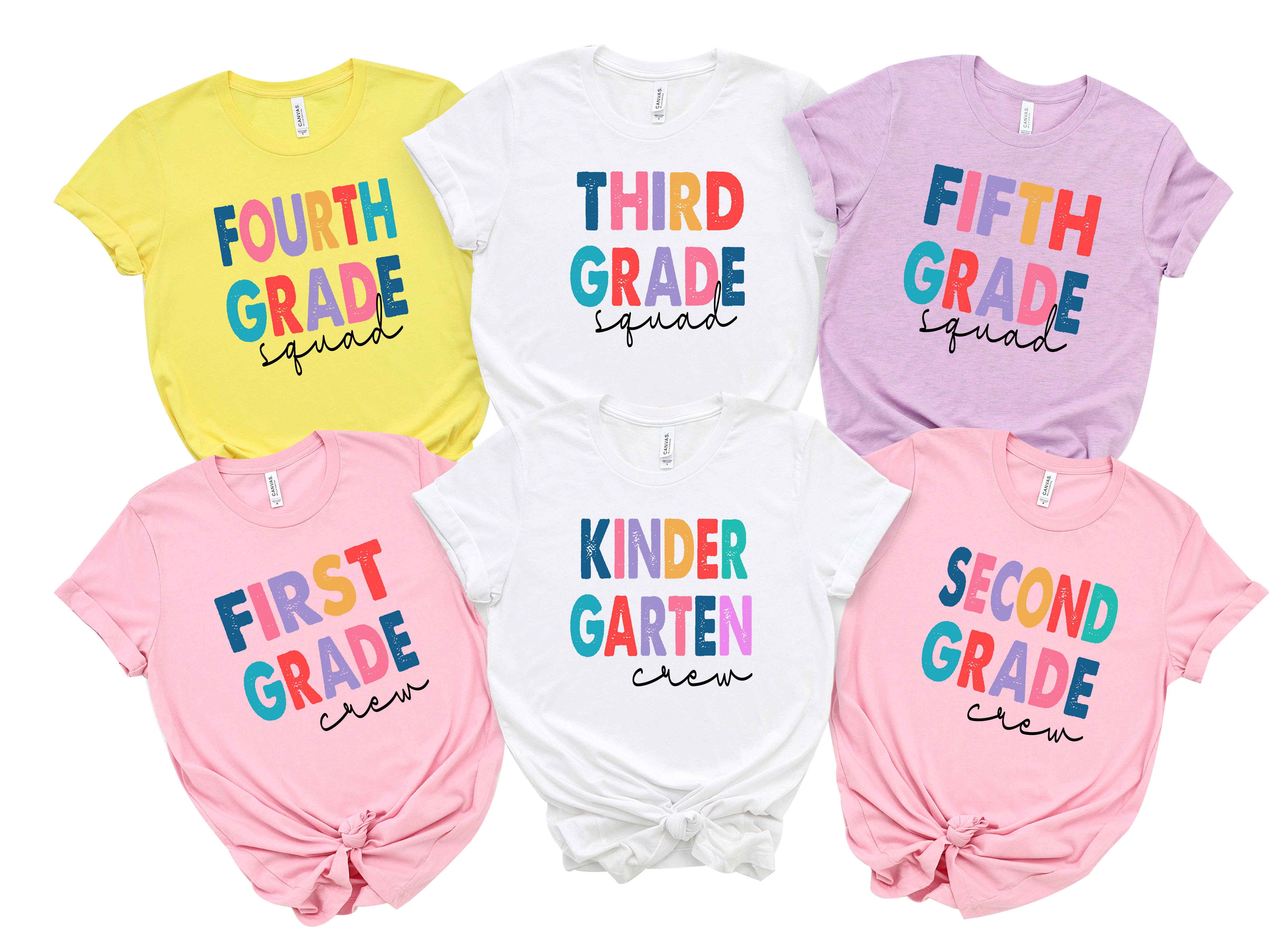 Custom T Story - Wholesale Screen Printed T-Shirt - Kids - First Grade Shirt, Second Grade Shirt, Third Grade Shirt0