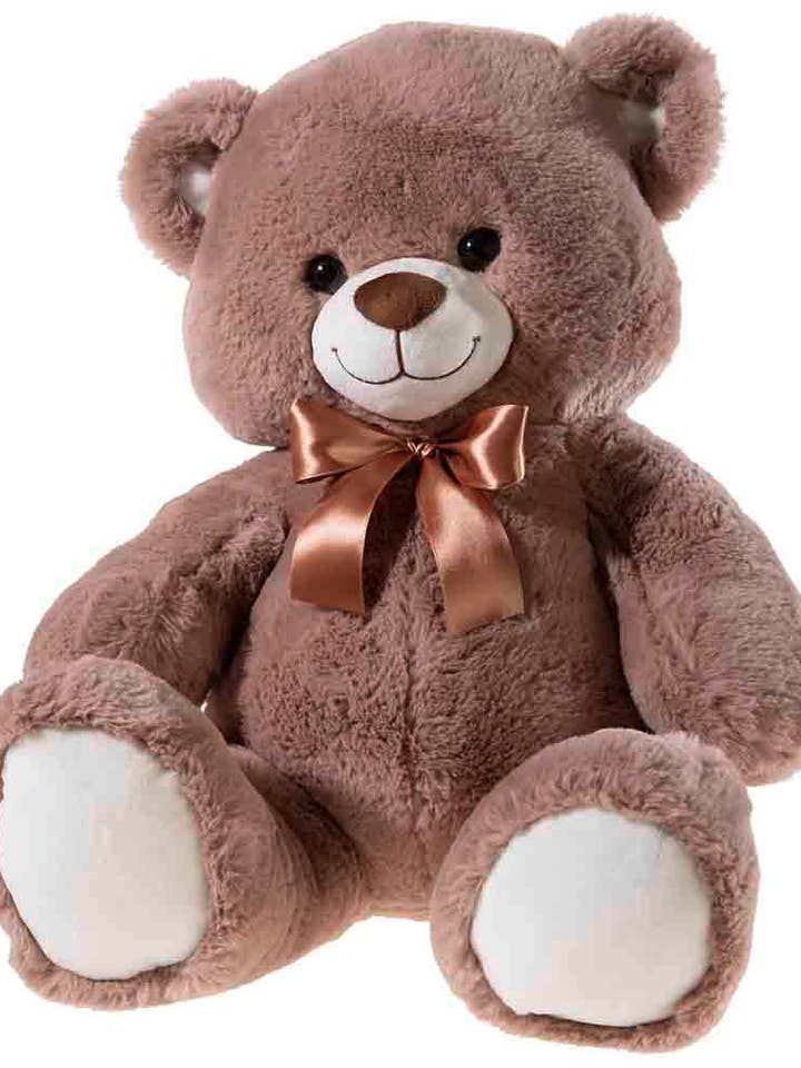 Bär Sittande Med Rosett Kitt för wholesale av Heunec