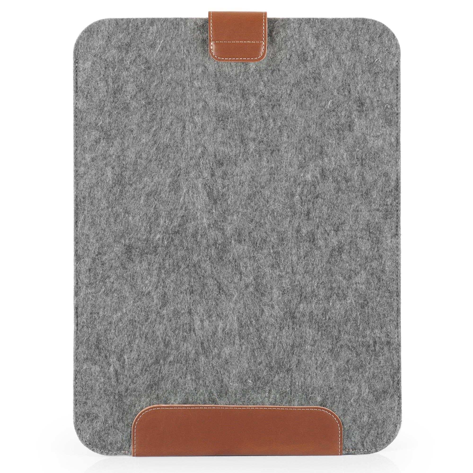 Londo – Engroshandel Taske til bærbar computer/tablet - Unisex – MegaGear Håndlavet Personliggjort Fin Læder- og Fleece Sleeve Taske til MacBook Pro og Air, 16 Tommer, 15 Tommer, 14 Tommer, 13 Tommer & 13,3 Tommer, iPad Pro 12,9-tommer Etui (4. & 3. Gen) Tablets3