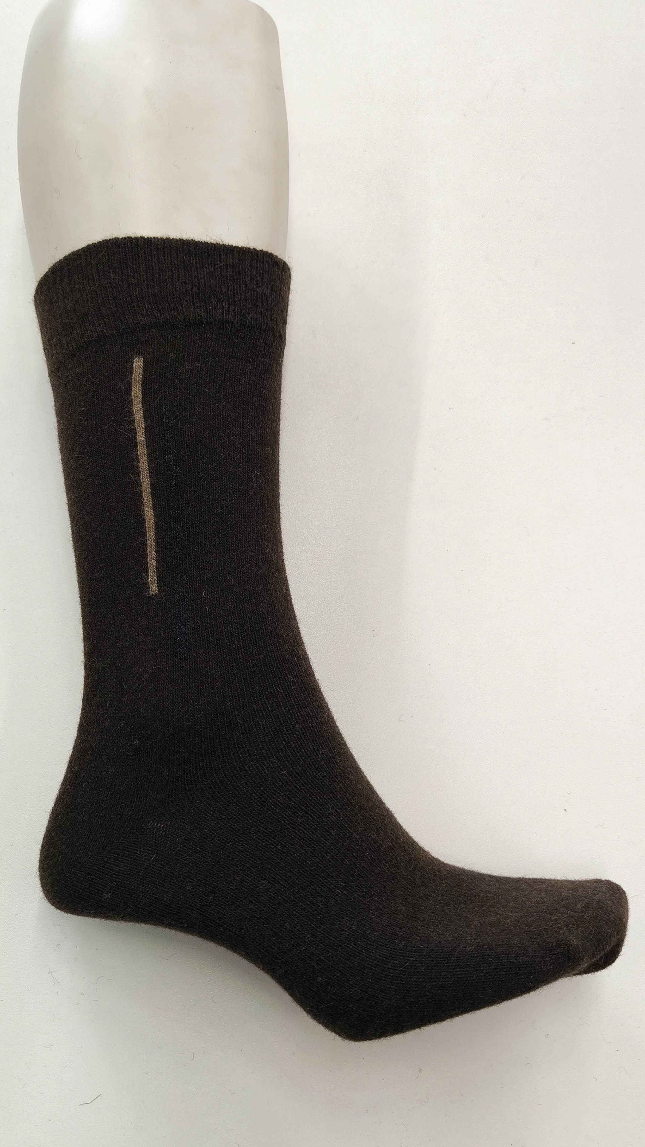 Assorted Colors Tricolor Lambswool Sock Ref. 5040 for wholesale on Faire2