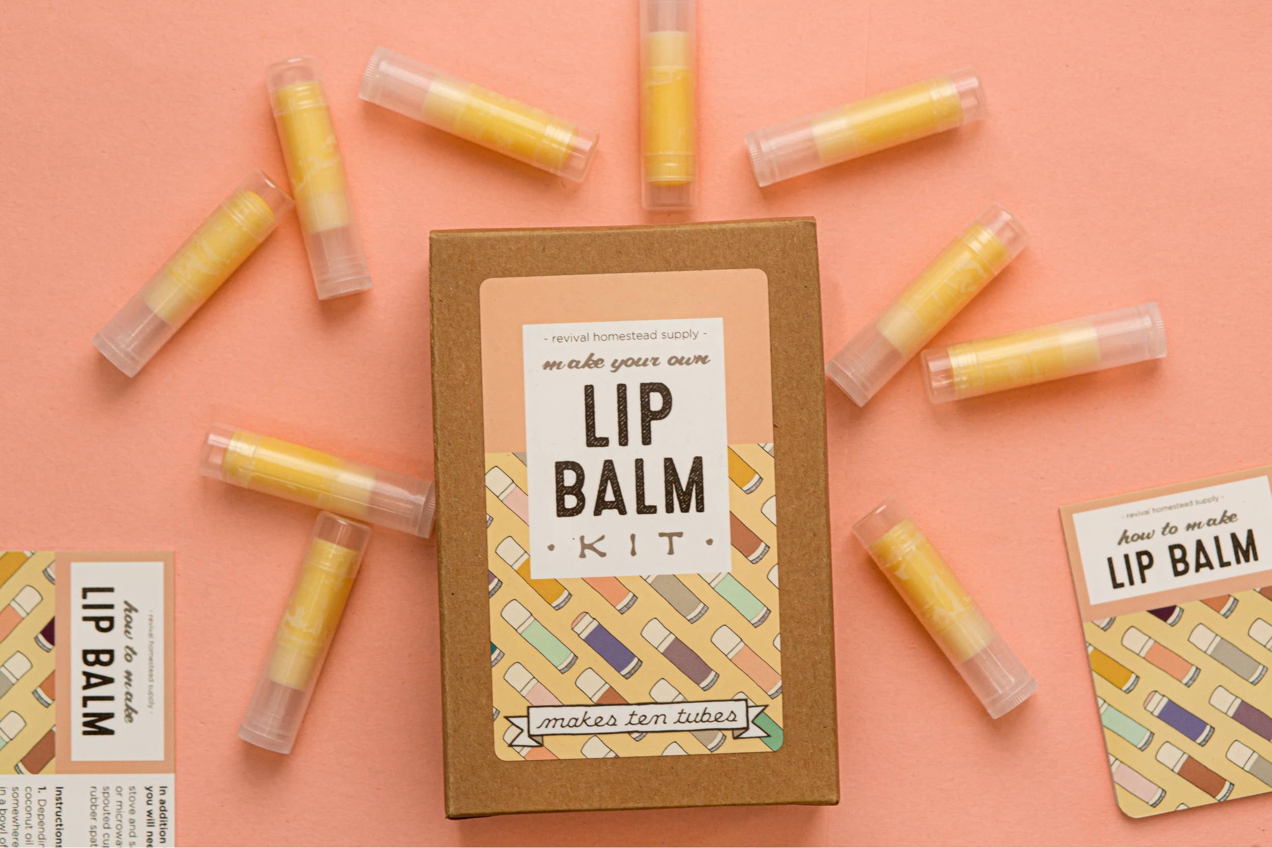 Revival Homestead Supply - Wholesale DIY Craft Kit - Lip Balm Kit, Make Your Own, DIY4