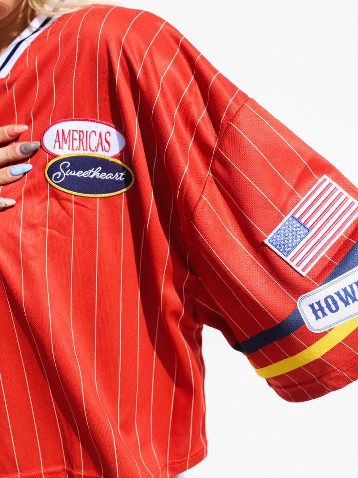 KAXI - Wholesale T-Shirt - Women's - AMERICA'S SWEETHEART JERSEY (2 COLORS)8