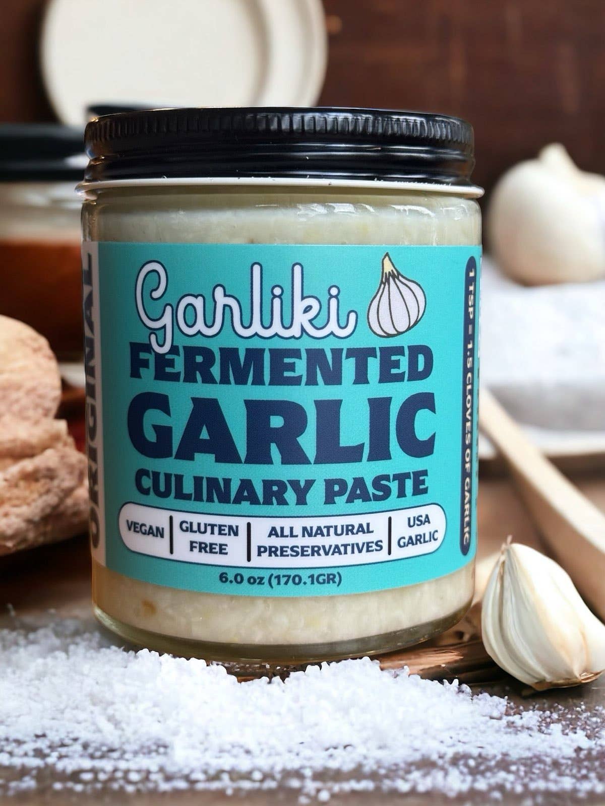 GARLIKI - Wholesale Chutney - GARLIKI "ORIGINAL" Premium Fermented Garlic Culinary Paste