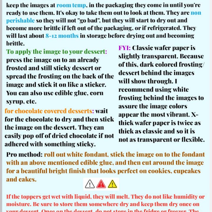 Edible Images Michigan - Wholesale Cake/cupcake topper - 50 ct. CHOOSE SIZE edible images for desserts, Fathers Day2