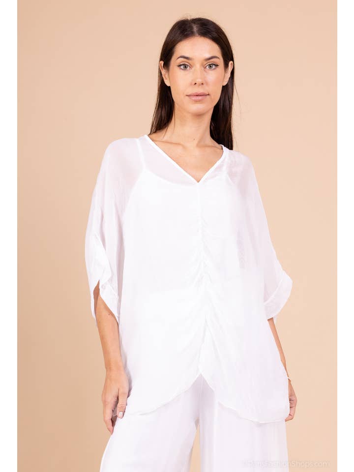 Shyloh - Wholesale Tunic - Women's - Silk Top 504905