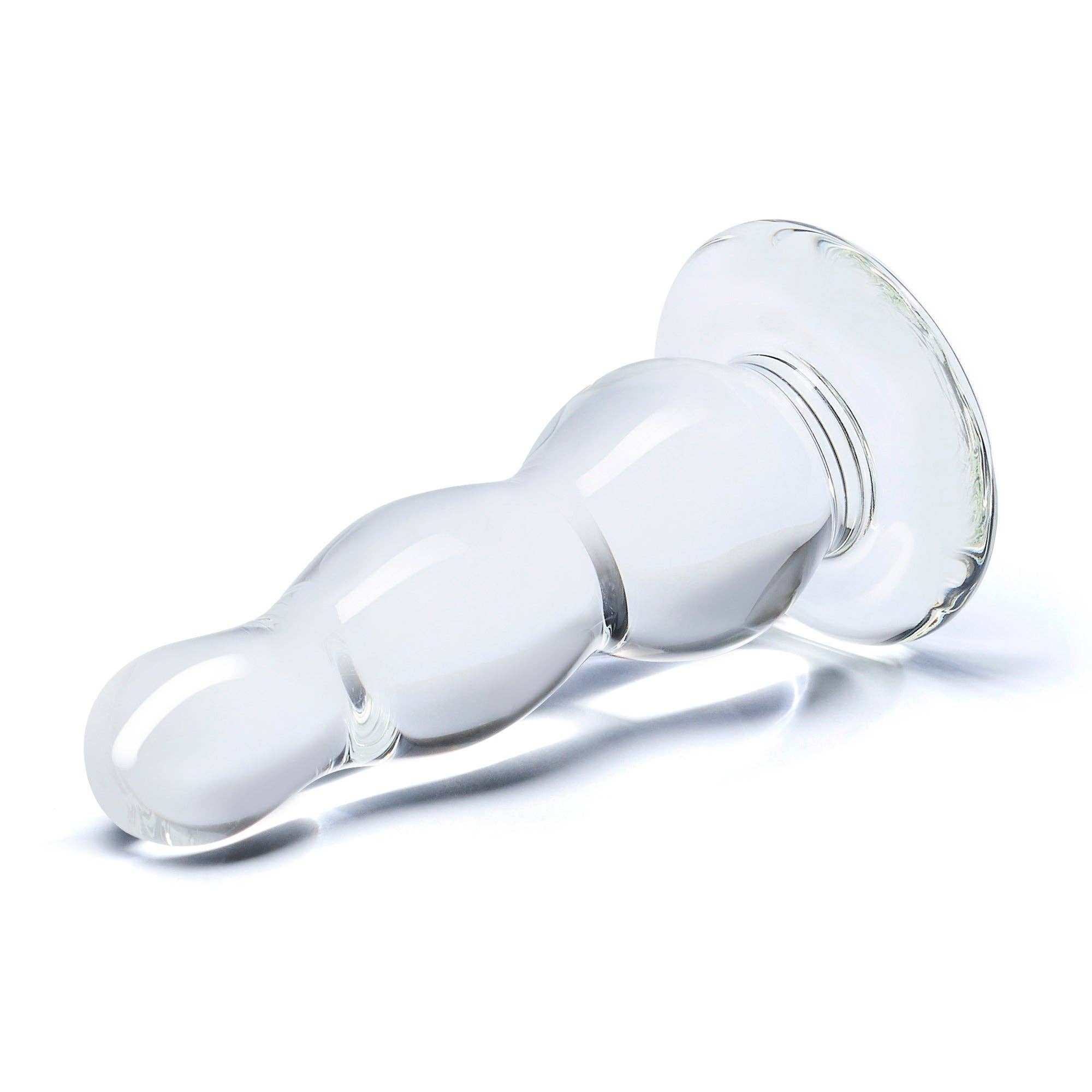 Lux Fetish Store - Wholesale Sex Toy - 4" glass butt plug2