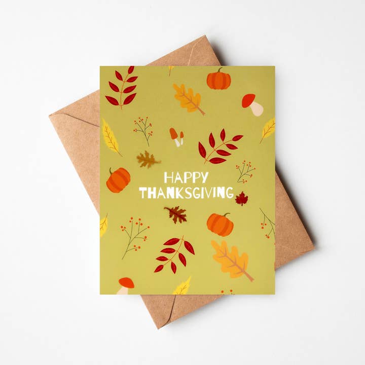 Thanksgiving Card for engroshandel hos PlantBox