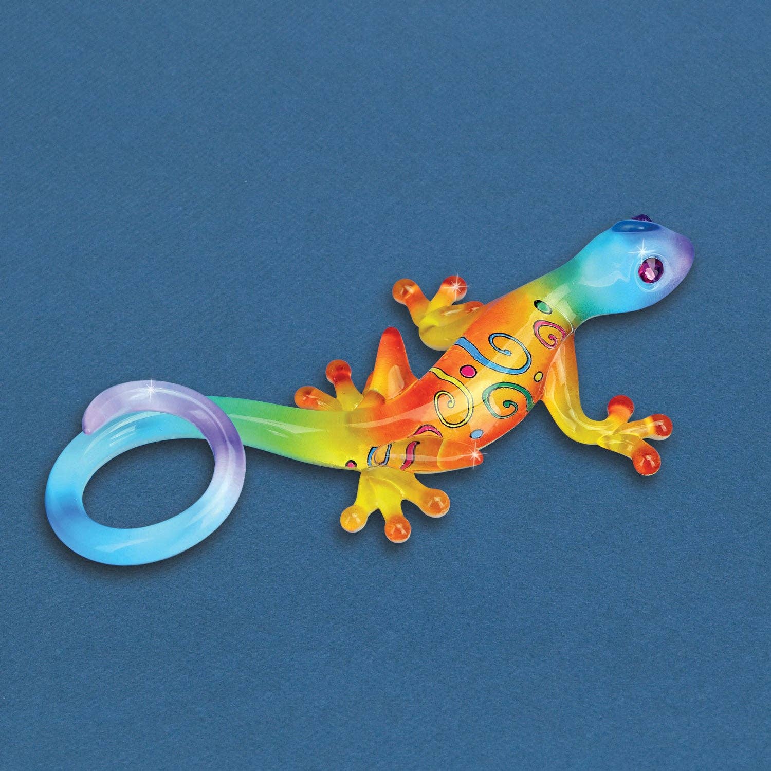Glass Baron – wholesale Decorative figurine – S2 202-K: Gecko 'Kona'1