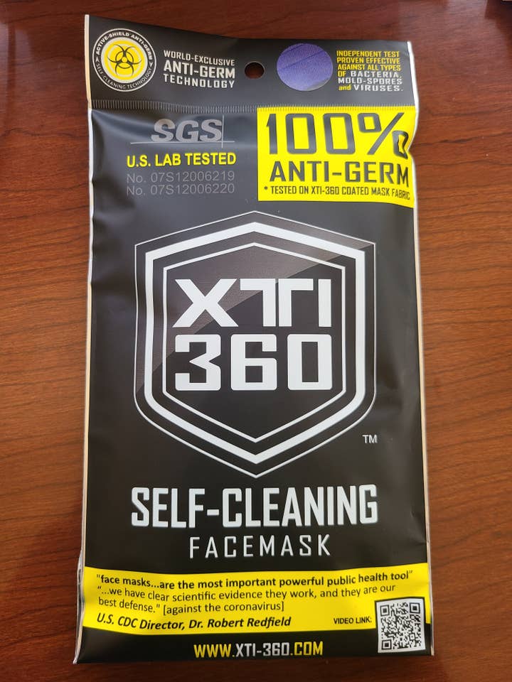 StaClean™ Denim Face Masks, Coated with XTI-360™ (Copy) for wholesale by PromoGuard LLC