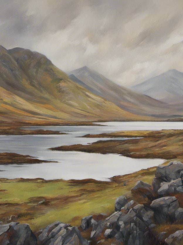 Pintura das Terras Altas da Escócia II por atacado de Keep Calm Collection