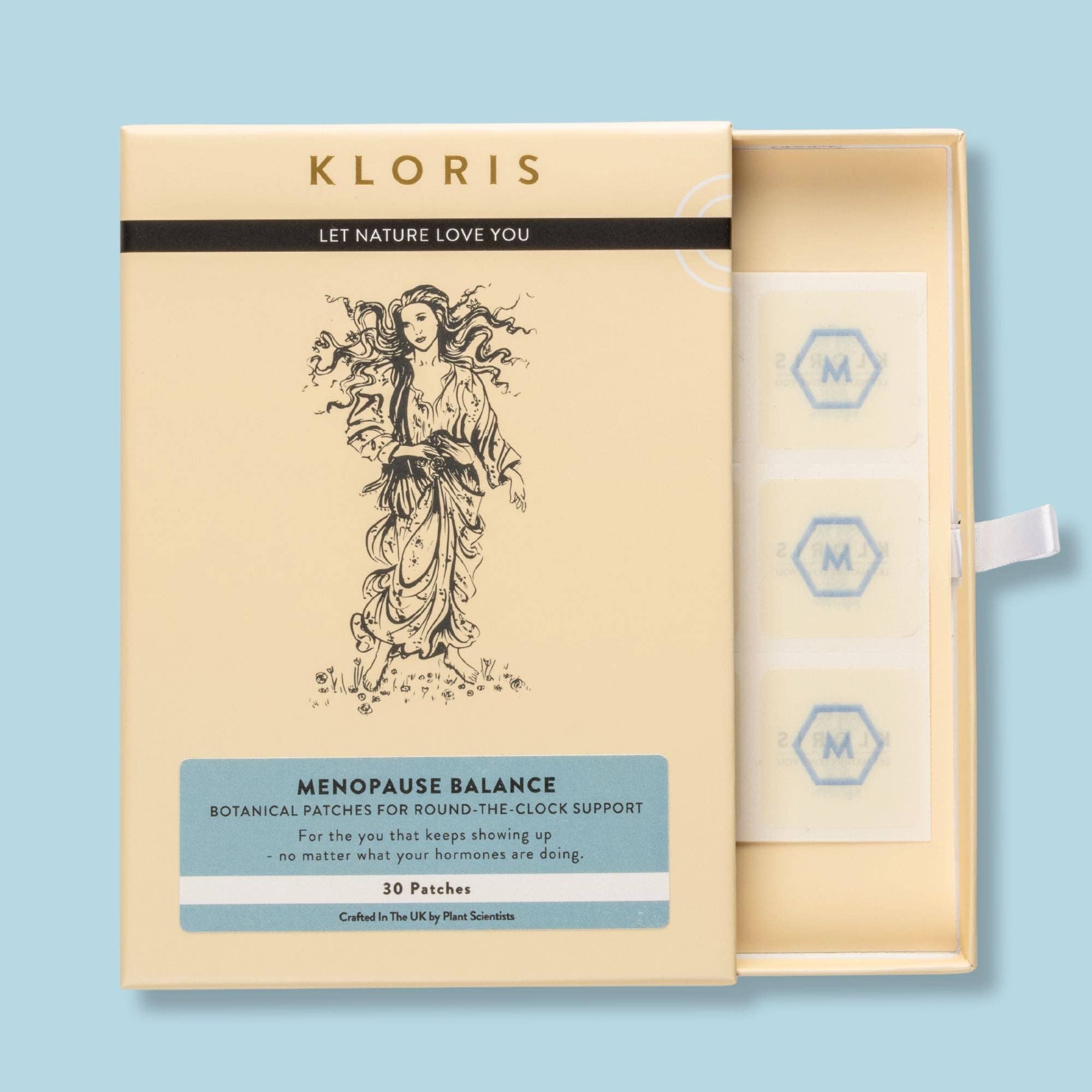 KLORIS – wholesale Topical wellness patches – Menopause Balance Patches – Natural Daily Relief 30 Day Pack8