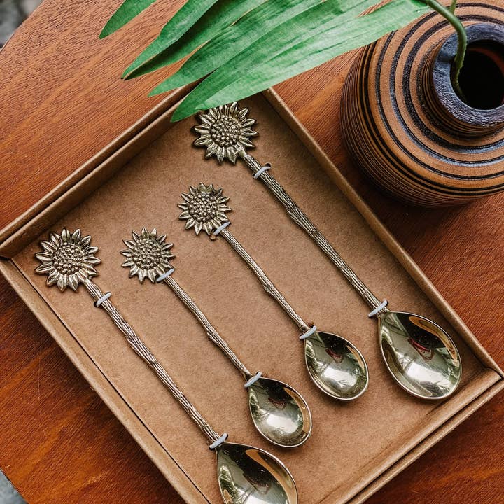 Honey and Roses Coffee - Wholesale Table Spoon (Cutlery) - Sunflower Spoon Set