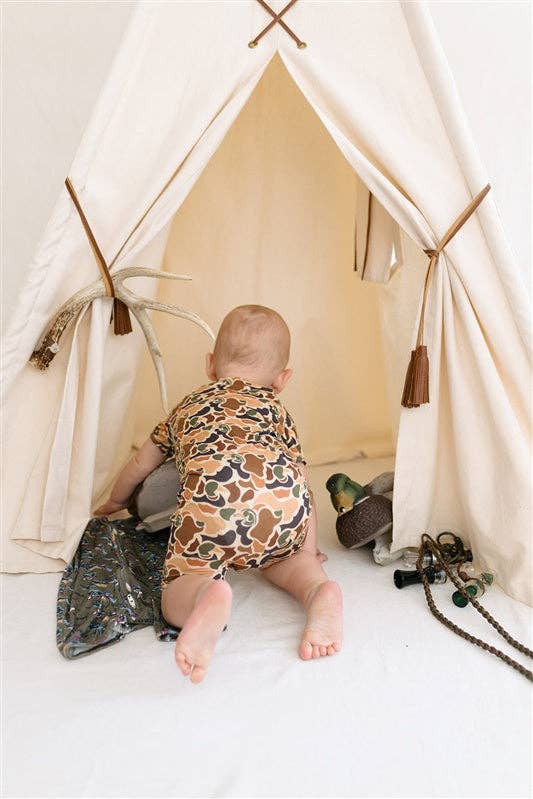 STRUTZ - Wholesale Bodysuit (Non-Footed) - Baby - Lil Strutz - Duck Camo3